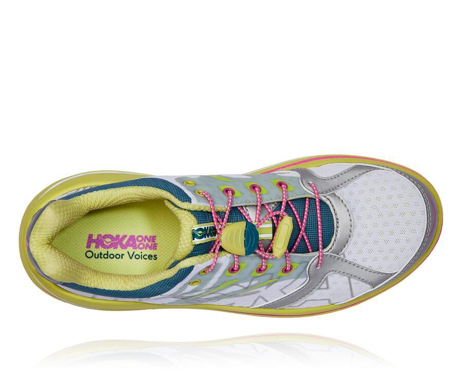 Hoka One One Running Shoes Womens White - OV X Bondi B - 26371WKJR